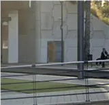 Jets publicitarios en las paradas de Lucentum y La Goteta - Plaza Mar 2, en La Albufereta de Alicante